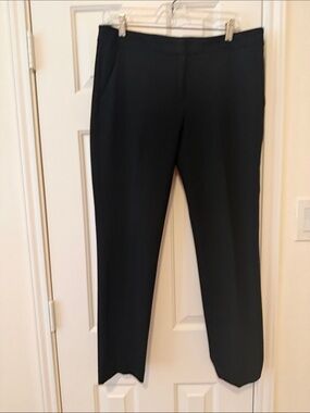 Express Women's Black Straight-Leg Dress Pants
